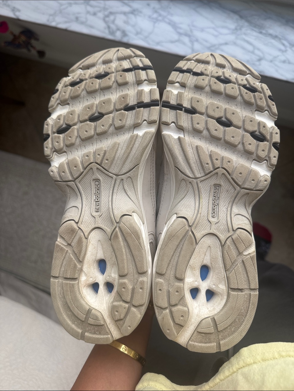 New Balance Beige/Tan 530 Athletic Sneakers - Picture 3 of 6